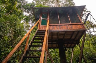 Treehouse lodge Peru